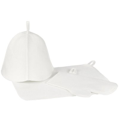 Набор для бани «Парилка», ver.2, белый арт. 20443.60