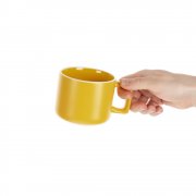 Чашка Fusion, ver.2, желтая