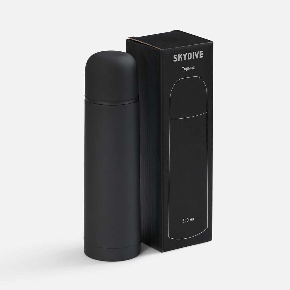 Термос Skydive, ver.2, черный арт. 18642.30 Термос Skydive, ver.2, черный арт. 18642.30