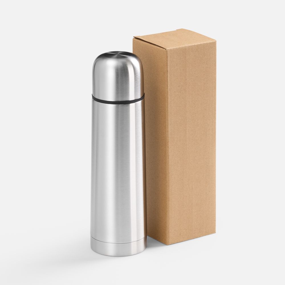 Термос Plain 500, ver.2, серебристый арт. 18643.10 Термос Plain 500, ver.2, серебристый арт. 18643.10