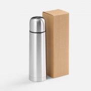 Термос Plain 500, ver.2, серебристый арт. 18643.10 Термос Plain 500, ver.2, серебристый арт. 18643.10