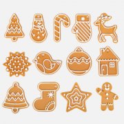 Мини-подвеска «Пряник», звездочка