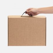 Коробка Light Case, ver.2, бежевая