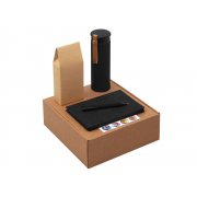 Набор «Draftea» с блокнотом, ручкой, термосом и чаем