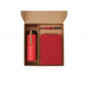 Набор «Draftea» с блокнотом, ручкой, термосом и чаем