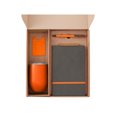 Набор «Refreshment» с термокружкой, блокнотом, ручкой и ланчбоксом арт. 320060.04