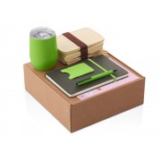 Набор «Refreshment» с термокружкой, блокнотом, ручкой и ланчбоксом