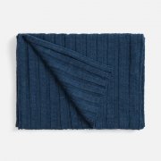 Шарф Metelitsa, синий меланж (джинс)