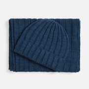 Шарф Metelitsa, синий меланж (джинс)