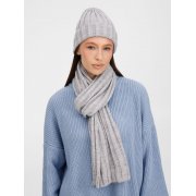 Шарф Metelitsa, серебристо-серый меланж