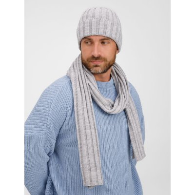 Шапка Metelitsa, серебристо-серый меланж арт. 19242.31 Шапка Metelitsa, серебристо-серый меланж арт. 19242.31