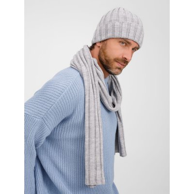 Шапка Metelitsa, серебристо-серый меланж арт. 19242.31 Шапка Metelitsa, серебристо-серый меланж арт. 19242.31