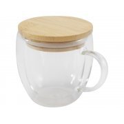 Кружка с бамбуковой крышкой «Lenora»