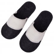 Тапочки двухцветные для бани и сауны «Healing»