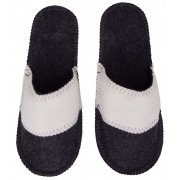 Тапочки двухцветные для бани и сауны «Healing»