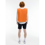 Манишка Member, оранжевая с белым