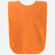 Манишка Member, оранжевая с белым