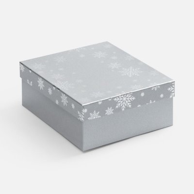 Коробка Wintry, серебристая арт. 25022.10
