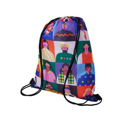 Рюкзак-мешок с возможностью полноцветной печати арт. 100293