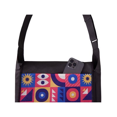 Сумка из нетканого PET материала с регулируемой ручкой арт. 100288 Сумка из нетканого PET материала с регулируемой ручкой арт. 100288