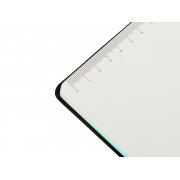 Блокнот А5 в гибкой обложке «Fellini» с голографическим срезом