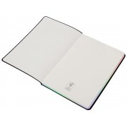 Блокнот А5 в гибкой обложке «Fellini» с голографическим срезом