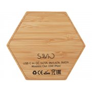 Беспроводное зарядное устройство «Gex», 15 Вт