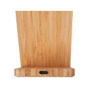 Беспроводное зарядное устройство 2-в-1 с подсветкой лого «Reedia S4», 15 Вт