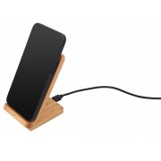 Беспроводное зарядное устройство 2-в-1 с подсветкой лого «Reedia S4», 15 Вт