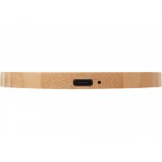 Беспроводное зарядное устройство с подсветкой лого «Reedia S3», 15 Вт