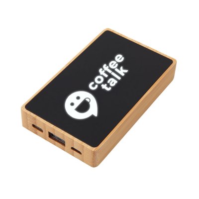 Внешний аккумулятор с подсветкой лого «Reedia S2», 5000 mAh арт. 5910977