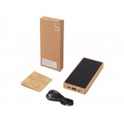 Внешний аккумулятор с подсветкой лого и солнечной панелью «Reedia S1», 10000 mAh