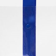 Шопер Clear Fest, ver.2, прозрачный с синими ручками