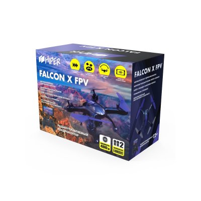 Радиоуправляемый квадрокоптер «FALCON X FPV» арт. 521075p Радиоуправляемый квадрокоптер «FALCON X FPV» арт. 521075p