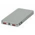 Портативный внешний аккумулятор «MFX», 10000 mAh арт. 521023p Портативный внешний аккумулятор «MFX», 10000 mAh арт. 521023p