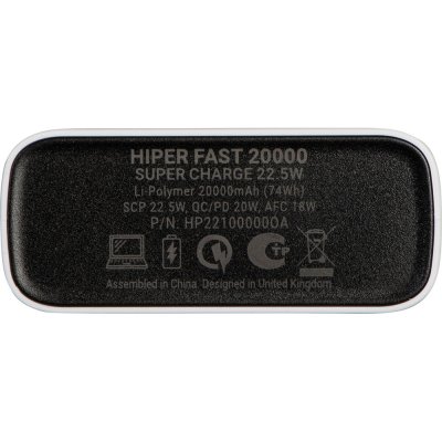 Портативный внешний аккумулятор «FAST», 20000 mAh арт. 521014p