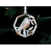 Набор елочных игрушек: Снегирь, Олень, Ель арт. 82908