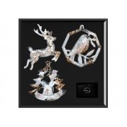 Набор елочных игрушек: Снегирь, Олень, Ель арт. 82908