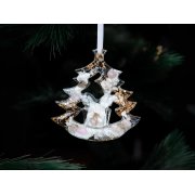 Набор елочных игрушек: Снегирь, Олень, Ель арт. 82908