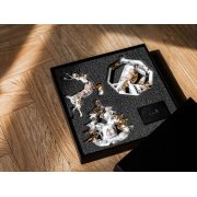 Набор елочных игрушек: Снегирь, Олень, Ель арт. 82908