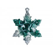 Набор елочных игрушек: Полумесяц, Снежинка арт. 82907