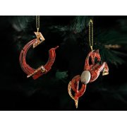 Набор елочных игрушек: Лошадь, Подкова арт. 82905