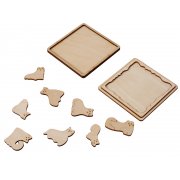 Деревянная головоломка «Catgram»