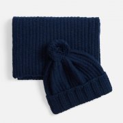 Шарф Frissonelle, темно-синий