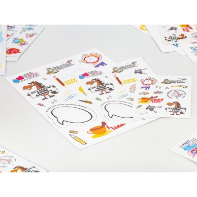 Наклейки из ПВХ Sticker Pack на заказ, S арт. 20939.01
