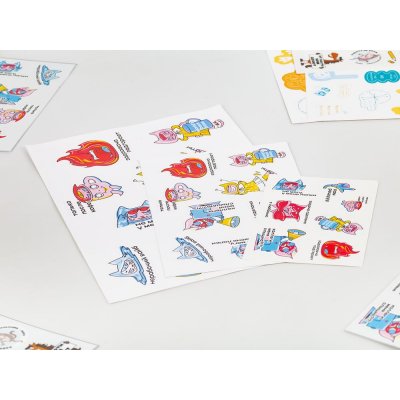 Наклейки из ПВХ Sticker Pack на заказ, S арт. 20939.01