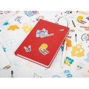 Наклейки бумажные Sticker Pack на заказ, L