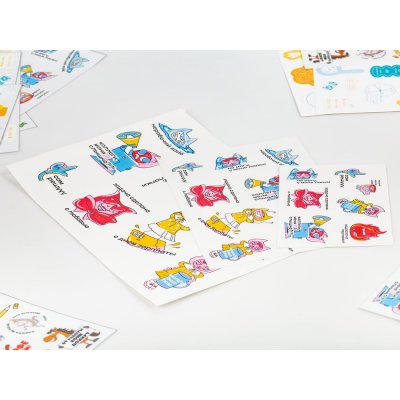 Наклейки бумажные Sticker Pack на заказ, S арт. 19939.01