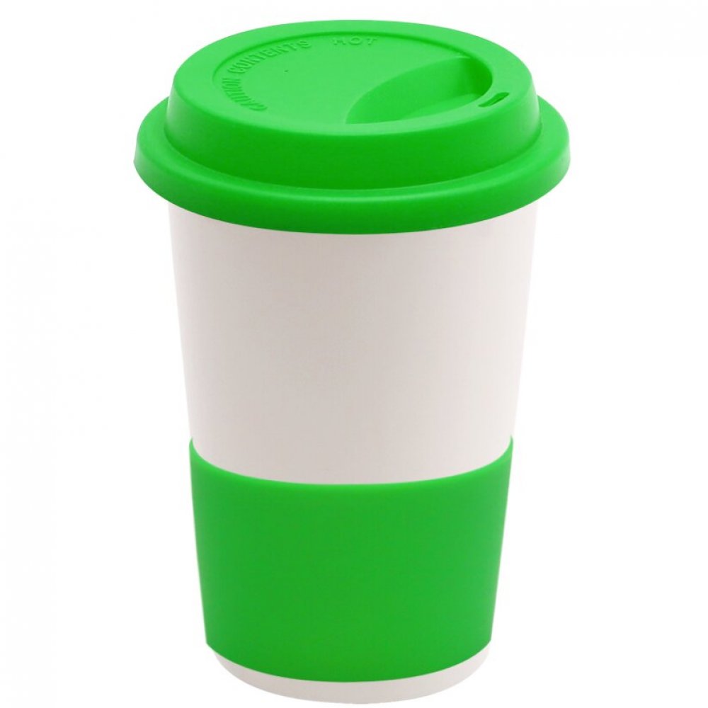 Кружка Magic To Go, белый/зеленый арт. 6134.01.04 Кружка Magic To Go, белый/зеленый арт. 6134.01.04