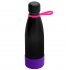 Термобутылка герметичная вакуумная Olivia To Go, чёрный/розовый/фиолетовый